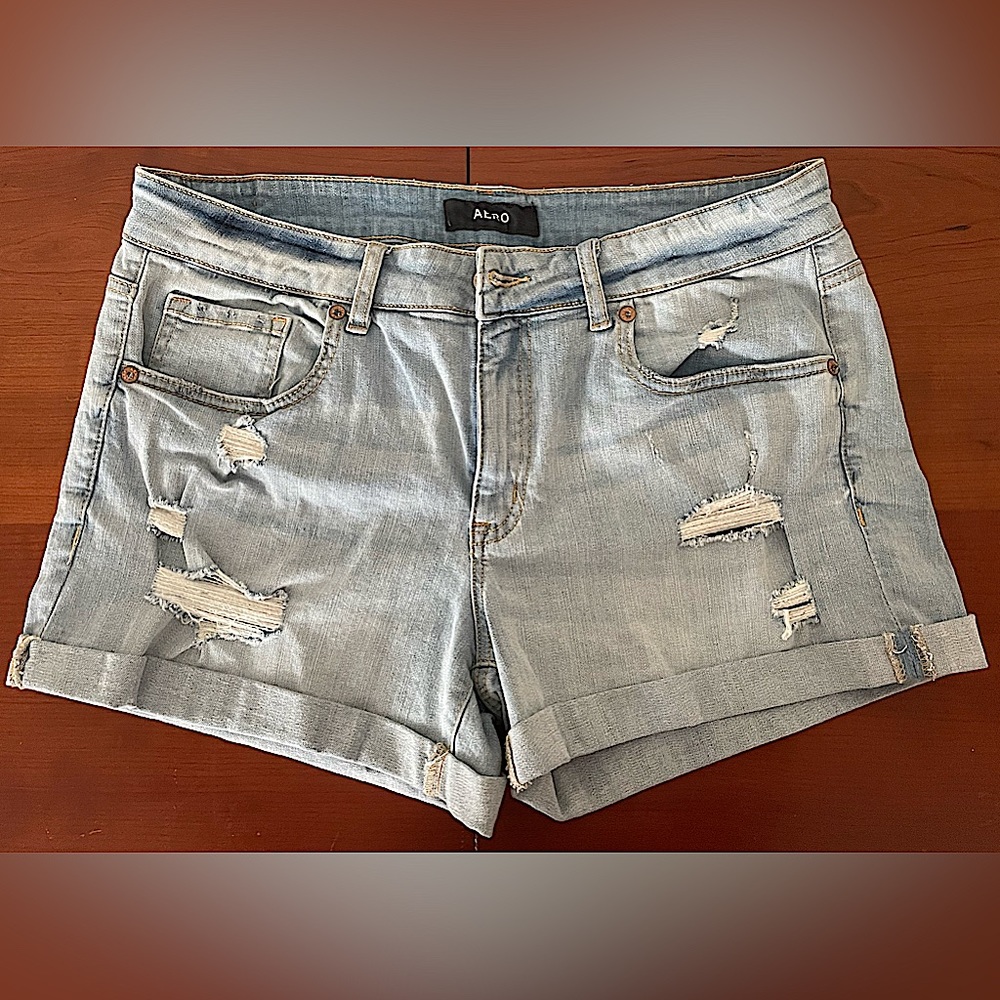 🌺Aéropostale ripped jean shorts for women